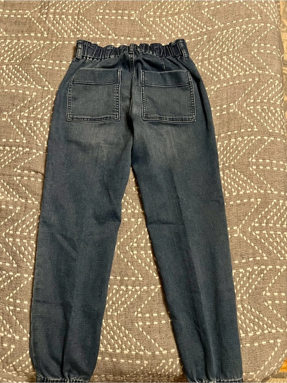 J Crew Jeans with Elastic Cuffs